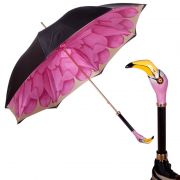 Зонт-трость Pasotti  Georgin Rosa Flamingo