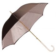 Зонт-трость  Pasotti Marrone Pois Ivory Original