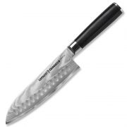 Нож кухонный Сантоку SAMURA  коллекция Mo-V 13,8 см