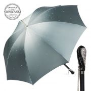 Зонт-трость  Pasotti Swarovski Grigio